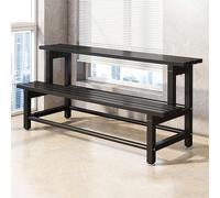 Metal Plant Stand for Outdoors - 3 Tier Ladder Shelf for Flower Pots Garden Display Rack for Home Terrace & Balcony Versatile Storage for Plants and Decor