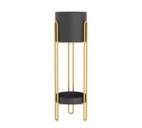 Metal Plant Stand - Heavy Duty 2-Tier Decorative Flower Stand | 2-Tier Metal Plant Stand - Durable Iron Decorative Flower Holder for Indoor Use, Perfect for Weddings and Home Decoration