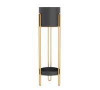 Metal Plant Stand - Heavy Duty 2-Tier Decorative Flower Stand | 2-Tier Metal Plant Stand - Durable Iron Decorative Flower Holder for Indoor Use, Perfect for Weddings and Home Decoration
