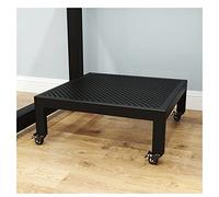 Metal Plant Trolley Caddy 12/14/16/20" - Movable Plant Stand on Wheels, Flower Pot Dolly Tray for Indoor & Outdoor Garden, Durable Plant Holder for Home Use