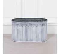 Metal Planter - Arched Pattern - Small