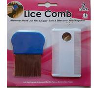 Metal Plastic Nit Hair Comb Set Magnifier Remove Head Lice And Eggs Effectively