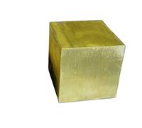 metal plate Brass Cube Block Bar Square Rod Plate Sheet DIY Rivet Material Building Material 1pcs copper mechanical (Size : 20x20x20mm)