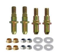 Metal Plated Steel Door Hinge Pins Bushings Repair Set for Select Models Automobile Hinges Pin and Bushing Repair Car Door Hinge Pin Remover