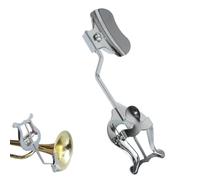 Metal Plating Music-Sheet Music Holder,Trombone Marching Lyre, personal practice | made of metal plating material, Marching Lyre Clip Instrument Bag, Fixing Clip for Musicians
