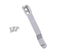 Metal Pockets Clip Standard Back Clip Replacement Folding Pockets Cutter with 3Pcs Screws Accessories for Fold Cutter Multi Purpose Money Holder