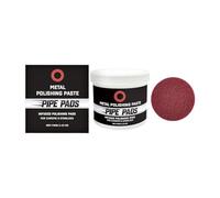 Metal Polishing Care Kit | Metal & Scratch Remover Paste | Scratch Cleaner Remover Pipe Infused Polishing Pads | For Chrome Aluminum Stainless Steel & Exhaust