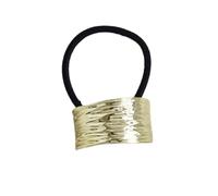Metal Ponytail Cuff - Pony Tail Holders Geometric Pony Tails Hair Ties | Pony Tail Holders, Metal Hair Ties, Gold Hair Cuff For Daily And Special Occasions