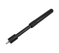 Metal Pool Cue Extension Bar For Billiard Snooker With Secure Threaded Connection To Add Six Or Nine Inches Of Reach For Difficult Shots Black Finish(9in stretchable)
