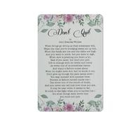 Metal Poster Vintage Tin Signs Motivational Quote Aluminum Sign Sign, Don'T Quit Poem Farmhouse Aluminum Sign Rustic Plaque For Home Kitchen Bathroom Office Wall Decoration 8X12 Inch