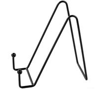 Metal Pot Lid Holder Stand for Kitchen Counter, Iron Cookware Storage Rack | and Plate Pan Organizer, Space Saving Utensil Drying Shelf for Cabinet Door or Stove for top,(high style-black)