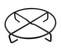 Metal Pot Rack Support for Outdoor Cooking and Grilling with Heat Resistant Design for Campfire and Stove Use