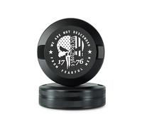 Metal Pouch Can | Metal Container | Slim EDC Pocket Tin | Airtight & Moisture-Resistant Storage | Compact Daily Organizer | Pill Case & Travel Tin | Father’s Day Gift for Dad | (NO Fear, Black)