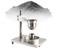 Metal Powder Flow Meter and Bulk Density Tester, 2-In-1 Instrument, Adjustable Stand, Brass and Stainless Steel Funnels, For Metal and Non-Metal Powders