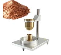 Metal Powder Flow Meter & Bulk Density Tester with Adjustable Stand, Brass/Ss Funnel, 2.5mm & 5.0mm Orifices, +/-0.4s Repeatability, Complete Ready-To-Use Kit