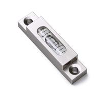 Metal Precision Level Glass Vial, Spirit Bubble Level, 66mm, MGV-661514-CS