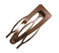 Metal Press Hair Clip With Double Grip Designs Side Hair Pin For Women Elegant And Various Hairstyle Hair Accessories
