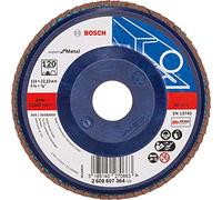 Metal Prof 115mm Flap disc Straight Plastic G120