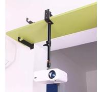 Metal Projector Stand Hanging Mount & Desktop Overhead Camera Mount, Adjustable Length Universal Projector Ceiling Mount for Aurzen Nebula XGIMI AuKing and Most Mini Projectors, Webcams & Cameras