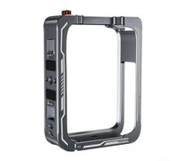 Metal Protection Cage Frame for OSMO360 Action Camera, Professional Housing Case Cover Stand Holder Mount with Anti-Vibration Design