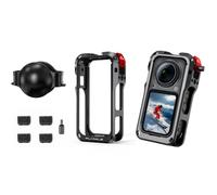 Metal Protective Case for Insta360 X6, Aluminum Alloy Cage Multifunction Frame