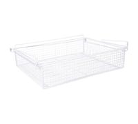 Metal Pull-Out Hanging Clothes nizer, Under-Shelf Sto Basket, Closet nizer for Efficient Space Saving and Neat Clothing Arranment