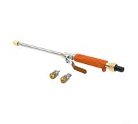 Metal Pump Action Sprayer 5L Adjustable Nozzle Wand(Orange)