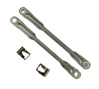 Metal Push Rod and Plastic Socket Repair Set for FIAT PUNTO 1999 to 2006 Wiper Mechanism, Replacement Kit for Worn or Broken Parts