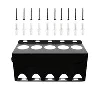 Metal Putty Tube Holder - 5 Slots for Putty Tubes, Joint Storage | For Plumbers, Contractors, DIY Carpenters, Workshops, Construction Sites, Homes, Garages, Factory
