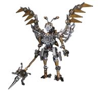 Metal Puzzle 3D Antique Model - Figure Building Kit China Style, High Difficulty Level | Detailed Model for Adults for Relaxation, Sophisticated Creative Game for Crafters and Puzzle Lovers