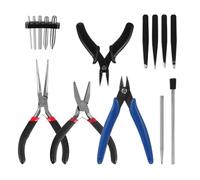 Metal Puzzle Assembly Tool Kit, Pliers, Tweezers and Bending Assist Tools for 3D Metal Jigsaw Puzzles Model Assembly