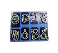 Metal Puzzle Metal Wire Puzzle Nine Intelligence Buckle Toy Teaser Chinese 9 Teaser
