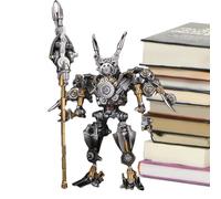 Metal Puzzles for Adults,Metal Jigsaw Puzzle for Adults | Mechanical Puzzle with Antique Chinese Figures for Adults | Metal Puzzle Model Kit - Model Building Kit with Figures de