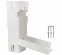 Metal Rainwater Collection System Diverter for Standard 3x4 Inch Rectangular Downspouts, White Rain Gutter Splitter for Garden Watering and Conservation, Easy Install