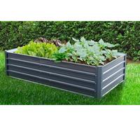 Garden Gear Metal Raised Garden Bed Anthracite Grey, Grey