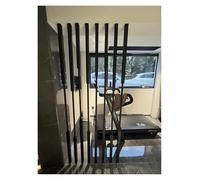 Metal Raumteiler Removable Temporary Partition Wall for Entrance Restaurants and OfficesStylish Privacy Screen Solution