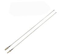 Metal Realistic Antenna Accessories 22.2CM Big&Small Hole 2pcs for Henglong 1/16 RC Tank 3889 German Leopard 2A6