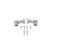 Metal Rear Body Post Mount Car Shell Column Fixed Bracket AR320365 For ARR-MA 1/7 For FIRETEAM For LIMITLESS 1/8 For OUTCAST EXB 6S(Light Grey)