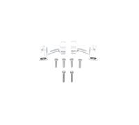 Metal Rear Body Post Mount Car Shell Column Fixed Bracket AR320365 For ARR-MA 1/7 For FIRETEAM For LIMITLESS 1/8 For OUTCAST EXB 6S(Silver)