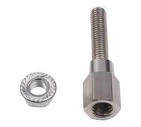 Metal Rearview Mirror Extender Screw 1.73 Inch