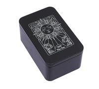 Metal Rectangle Organizer Box Trump Storage Box Money Coin Carrying Box Candy Key Case Business Tarot Storage Tins