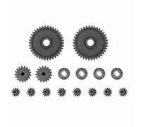 Metal Reduction Differential Gear for RC Car Upgrade Strong Durable High Precision Kit (Juego completo de engranajes tipo A.)