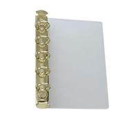Metal Refillable Partition Binder Clip for Journal Planner Scrapbooking Project and Document Organization Page Divider Clip