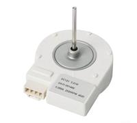 Metal Refrigerator Fan Motor 135x86mm Direct Fit | Robust metal build, 135x86x50mm size, white finish, withstands continuous run, extends appliance life
