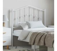 Metal Replace Headboard White 100 cm