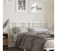 Metal Replace Headboard White 160cm