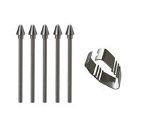Metal Replacement Tips for for samsung for galaxy Tab S11/S11 Ultra Pen, Silver Stylus Nibs with Installation Tool, Fit for Enhanced Writing and Drawing