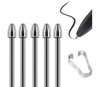 Metal Replacement Tips for Samsung Galaxy S24 Ultra S23 Ultra Tips Note10 Note 20 Tips, Tab S9 Tab S8 Tab S7 S7FE Tab S6 Tab S6 Lite Touch Stylus S Pen Tips Replacement Nib (Pack of 5)