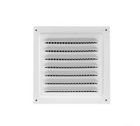Metal Return Air Ventilation Grilles with Protective Grille, Engineered for Ceiling and Wall Mount Installation to Improve Air Circulation (1pc)