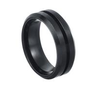 Metal Rings Comfortable Dating Stainless Steel Texture for Fashion Enthusiasts Seeking Distinctive Styles Geometric